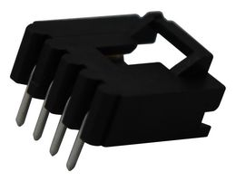 TE CONNECTIVITY - AMP 5-103635-3 Pin Header, Wire-to-Board, 2.54 mm, 1 Rows, 4 Contacts, Through Hole Right Angle, MTE