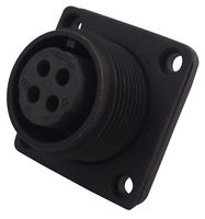 HARWIN C90-3102R14S-2S Circular Connector, Standard Circular Connector, Panel Mount Receptacle, 4 Contacts, Solder Socket
