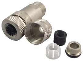 BINDER 99-1436-814-05 Circular Connector, Standard Circular Connector, 763 Series, Cable Mount Receptacle, 5 Contacts