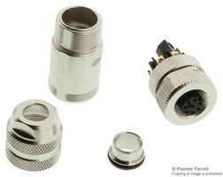 BINDER 99-1486-812-08 Circular Connector, Standard Circular Connector, 763 Series, Cable Mount Receptacle, 8 Contacts