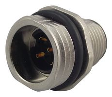 BINDER 09-3441-77-05 Circular Connector, Circular Industrial, 763 Series, Panel Mount Plug, 5 Contacts, Solder Pin