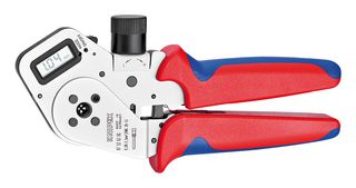KNIPEX 97 52 63 DG Crimp Tool, Hand, 28-13AWG Turned Contacts