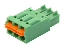 PHOENIX CONTACT 1952270 Pluggable Terminal Block, 3.5 mm, 3 Ways, 24 AWG, 16 AWG, 1.5 mm², Push In