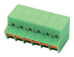 PHOENIX CONTACT 1752146 Wire-To-Board Terminal Block, 3.5 mm, 6 Ways, 24 AWG, 16 AWG, 1.5 mm², Push In