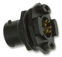 SOURIAU-SUNBANK / EATON UTS710E6P Circular Connector, Standard Circular Connector, Souriau Trim Trio UTS Series, Jam Nut Receptacle