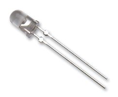 BROADCOM HLMP-EL10-13K00 LED, Amber, Through Hole, T-1 3/4 (5mm), 20 mA, 2.02 V, 590 nm