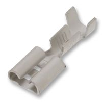 AMP - TE CONNECTIVITY 1-160304-2 Quick Disconnect Terminal, FASTON 250, Female Quick Disconnect, 6.35mm x 0.81mm, 0.25" x 0.032"