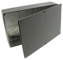 HAMMOND 1550GBK Metal Enclosure, Shielded, Diecast, IP54, Small, Diecast Aluminium, 222 mm, 146 mm, 55 mm, IP54