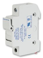SCHURTER 0091.0001 Fuseholder, DIN Rail, 600V, 30A, 10.3 x 38mm, 1 Pole, IP20
