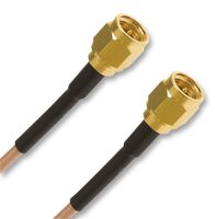 JOHNSON - CINCH CONNECTIVITY 415-0029-024 RF / Coaxial Cable Assembly, 24.02 ", 609.6 mm, RG316, SMA Straight Plug, SMA Plug, 50ohm, 50 ohm