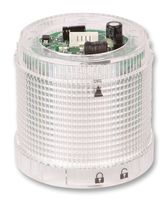 DELTA DESIGN DIS5224 Module, Stacker, LED, White, Continuous, Flashing, 24VDC, 50mm Dia., 56mm Ext. Height