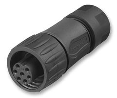 AMPHENOL SINE/TUCHEL C016 30D006 100 12 Circular Connector, Standard Circular Connector, ecomate M Series, Cable Mount Receptacle