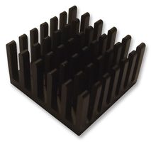FISCHER ELEKTRONIK ICK PGA 8 X 8 X 12 Heat Sink, Square, For PGA's, 14.8 °C/W, PGA, 23 mm, 12.3 mm, 23 mm