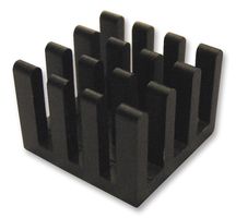 FISCHER ELEKTRONIK ICK BGA 14 X 14 X 10 Heat Sink, Square, PCB, For Ball Grid Arrays, 27.4 °C/W, BGA, 14 mm, 10 mm, 14 mm