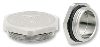 LAPP 52103133 Blanking Plug, Skindicht® BL-M ATEX with O-Ring, IP66, IP68, Nickel Plated Brass, M25, 31.9 mm