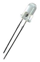 BROADCOM HLMP-ED31-SV000 LED, Red, Through Hole, T-1 3/4 (5mm), 20 mA, 2.4 V, 630 nm