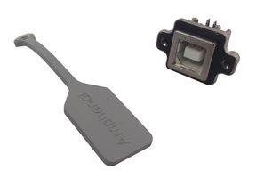 AMPHENOL COMMUNICATIONS SOLUTIONS MUSBD11131.. USB Sealed Connector, USB Type B, USB 2.0, Receptacle, 4, Through Hole Mount