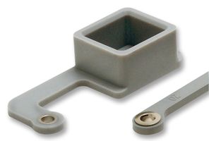 AMPHENOL COMMUNICATIONS SOLUTIONS MRJ258610BP Dust Cap / Cover, RJ45, Dust Cover, MRJ Series Receptacles, Rubber Body