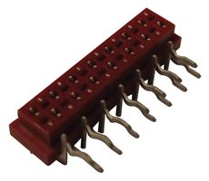 AMPHENOL COMMUNICATIONS SOLUTIONS TMM-5-0-14-1 PCB Receptacle, Wire-to-Board, 1.27 mm, 2 Rows, 14 Contacts, Through Hole Mount Right Angle, TMM