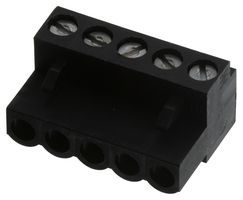 WEIDMULLER 1716500000 Pluggable Terminal Block, 5.08 mm, 5 Ways, 22 AWG, 12 AWG, 1.5 mm², Screw