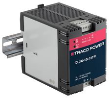 TRACO POWER TCL 240-124 AC/DC DIN Rail Power Supply (PSU), ITE, 1 Output, 240 W, 24 VDC, 10 A