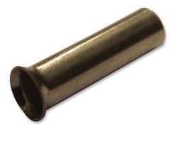 JST / JAPAN SOLDERLESS TERMINALS WE0.5-10 Wire Ferrule, Single Wire, 20 AWG, 0.5 mm², WE