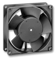 EBM-PAPST 3312 DC Axial Fan, 12 V, Square, 92 mm, 32 mm, Ball Bearing, 47 CFM