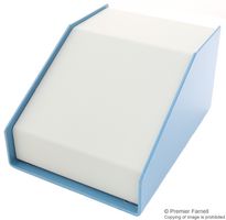 HAMMOND 1456FE1BKBU.. Metal Enclosure, 1456 Series, Sloped Console, Instrument, Aluminium, 70 mm, 165 mm, 146 mm, IP31