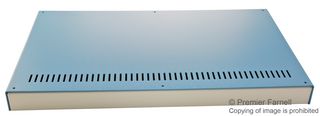 HAMMOND 1456WL1WHBU Metal Enclosure, 1456 Series, Sloped Console, Instrument, Aluminium, 89 mm, 515 mm, 291 mm, IP31