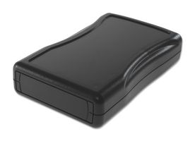 CAMDENBOSS CHH456PBK Plastic Enclosure, Handheld, ABS, 25.5 mm, 72.5 mm, 117.5 mm, IP54