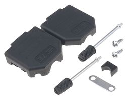 TE CONNECTIVITY 1-1991253-5 D Sub Backshell, DA, 180°, Nylon (Polyamide) Body