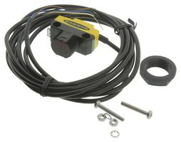 BANNER ENGINEERING QS18VP6D Photoelectric Sensor, World Beam, QS18 Series, Diffuse, 450 mm, PNP, 10 V to 30 V, Pre-wired