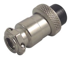 CLIFF ELECTRONIC COMPONENTS FC684212 Circular Connector, Miniature Circular Connector, Cliffcon Miniature ZC Series, Cable Mount Plug