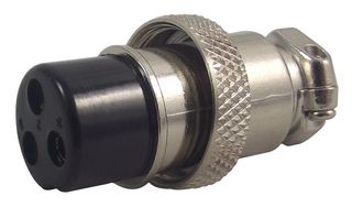 CLIFF ELECTRONIC COMPONENTS FC684213 Circular Connector, Miniature Circular Connector, Cliffcon Miniature ZC Series, Cable Mount Plug