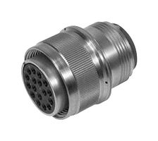 ITT CANNON MS3100E16S-1S Circular Connector, MIL-DTL-5015 Series, MS3100 Series, Wall Mount Receptacle, 7 Contacts