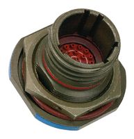 AMPHENOL LTD D38999/24WD19SB-LC Circular Connector, MIL-DTL-38999 Series III, DS38999/24 Series, Jam Nut Receptacle, 19 Contacts