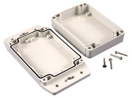 HAMMOND 1555NF42GY Plastic Enclosure, Watertight, Industrial, ABS, 62 mm, 120 mm, 120 mm, IP67