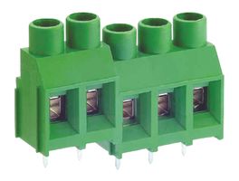MULTICOMP PRO MC000053 Wire-To-Board Terminal Block, 7.62 mm, 3 Ways, 20 AWG, 10 AWG, Screw