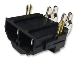 MOLEX 42820-2212 Pin Header, Wire-to-Board, 10 mm, 1 Rows, 2 Contacts, Through Hole Right Angle