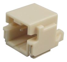 MOLEX 502352-0201 Pin Header, Automotive, Wire-to-Board, 2 mm, 1 Rows, 2 Contacts, Surface Mount Right Angle