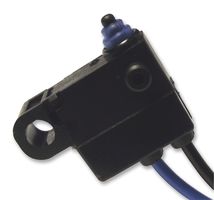 OMRON ELECTRONIC COMPONENTS D2HW-C203M Microswitch, Subminiature, Pin Plunger, SPST-NO, Wire Leaded, 2 A, 12 VDC