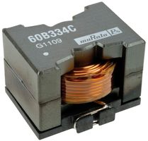 MURATA POWER SOLUTIONS 60B334C Power Inductor (SMD), 330 µH, 4 A, Unshielded, 6000B Series