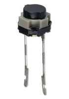 PANASONIC EVQPVG05K Tactile Switch, EVQPV Series, Top Actuated, Through Hole, Round Button, 200 gf, 50mA at 12VDC