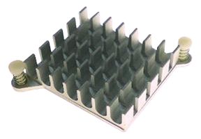 ABL HEATSINKS BGA-PP-015 Heat Sink, For Ball Grid Array, Push-Pin, 10.5 °C/W, BGA, 49 mm, 10 mm, 49 mm