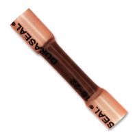 TE CONNECTIVITY - RAYCHEM D-406-0001 Butt Splice, Red, D-406, 22 AWG, 18 AWG, 1 mm², Nylon (Polyamide)
