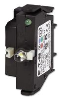 EATON MOELLER M22-SWD-K22LEDC-R Changeover Contact, Red LED, Base, 2 Pole, Quick Connect