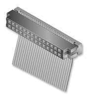 AMPHENOL COMMUNICATIONS SOLUTIONS 89947-720LF IDC Connector, IDC Receptacle, Female, 2 mm, 2 Row, 20 Contacts, Cable Mount