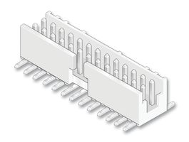 AMPHENOL COMMUNICATIONS SOLUTIONS 98424-G52-14ALF Pin Header, Wire-to-Board, 2 mm, 2 Rows, 14 Contacts, Surface Mount, FCI Minitek
