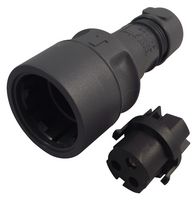 BULGIN LIMITED PXP6010/03S/ST/0507 Circular Connector, Circular Power Connector, Buccaneer 6000 Series, Cable Mount Plug, 3 Contacts