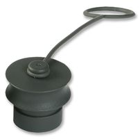 BULGIN LIMITED PXP6081 Dust Cap / Cover, Sealing Cap, 6000 Series Buccaneer Flex Connectors, Thermoplastic Body, 6000
